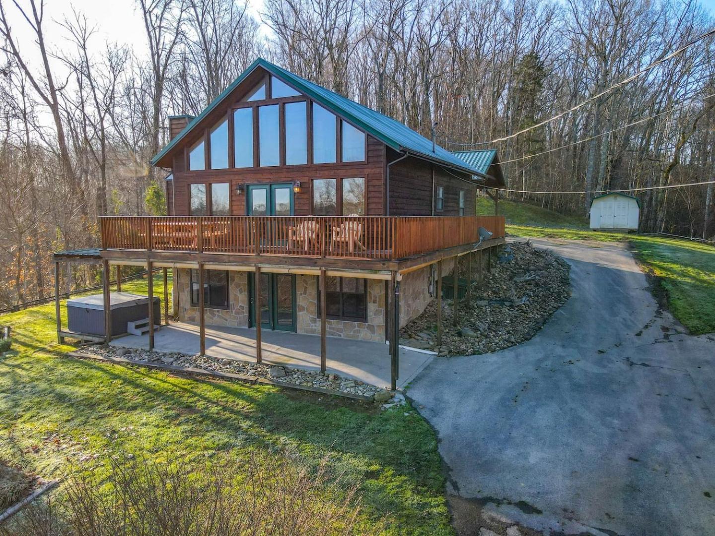 Dog Friendly! Views! Hot Tub! Close To Pf! Gsmnp Sevierville Zewnętrze zdjęcie