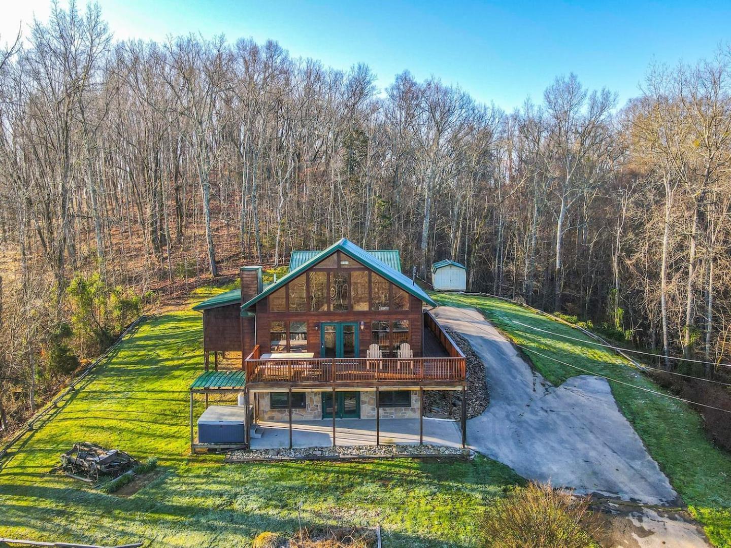 Dog Friendly! Views! Hot Tub! Close To Pf! Gsmnp Sevierville Zewnętrze zdjęcie