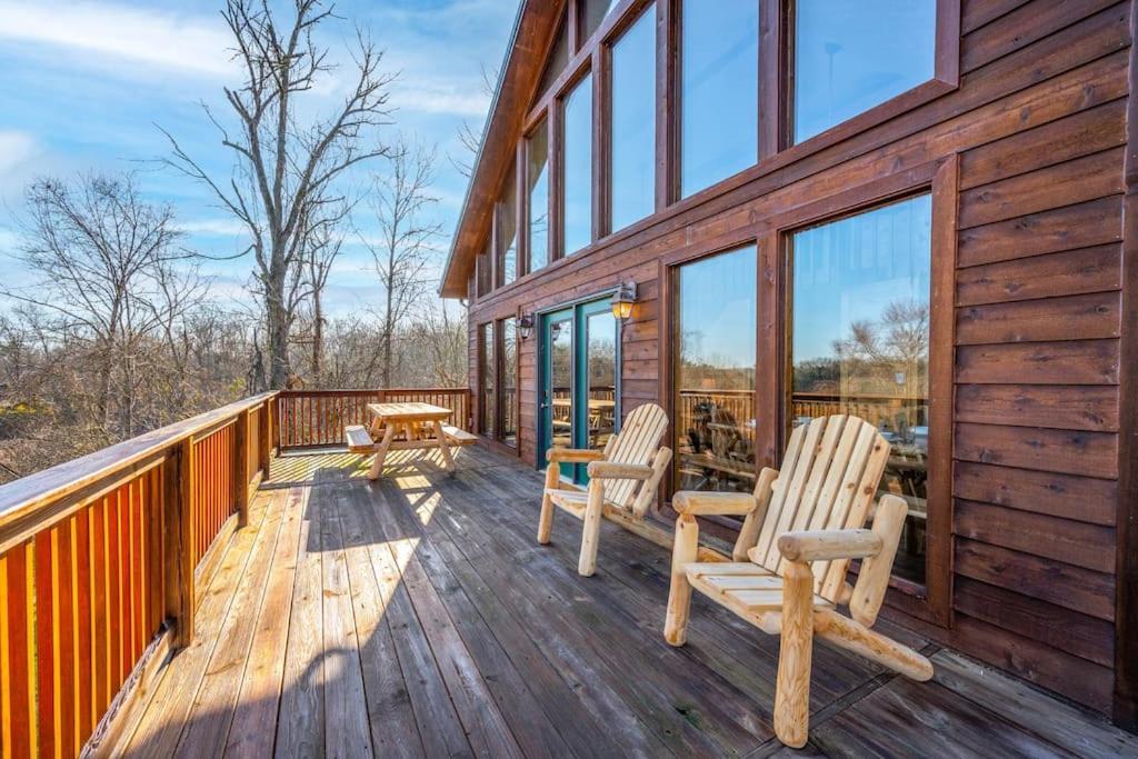 Dog Friendly! Views! Hot Tub! Close To Pf! Gsmnp Sevierville Zewnętrze zdjęcie